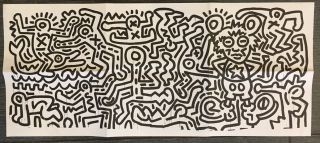 Keith Haring Poster Rare Pop Figuration 2003 Deitch Projects Nyc Graffiti Art