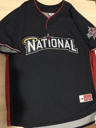 Rare 2010 Mlb All Star Game National League Bp Jersey Size Xl W/ Patch