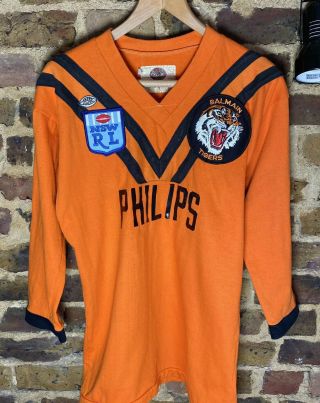 Balmain Tigers Vintage Rugby League Jersey1988 Shirt Rare Sports Memorabilia Aus
