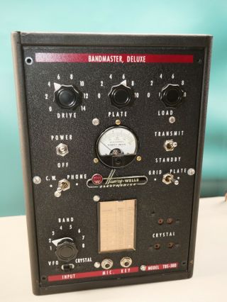 Rare Vintage Harvey Wells Tbs - 50d Ham Radio Transmitter