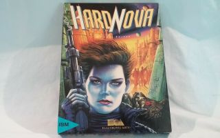 Hard Nova By Electronic Arts - Vintage Pc 3.  5 " Disk Game - Rare 1990 Open Box