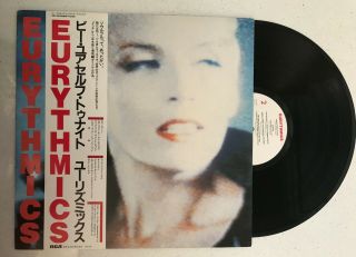 Eurythmics Rare Japanese Lp Be Yourself Tonight Vinyl Record Annie Lennox
