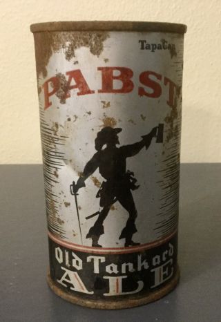 Pabst Old Tankard Ale Oi/irtp Flat Top Beer Can Rare Version
