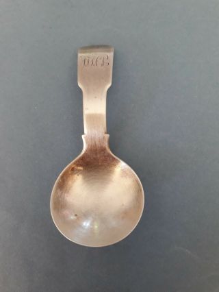 Vintage Tea Caddy Spoon With Interesting Makers Marks.