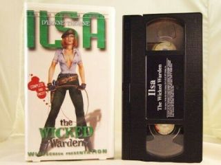 Ilsa The Wicked Warden Complete And Uncut Rare Oop Vhs