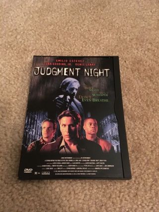 Judgment Night Dvd Rare Oop