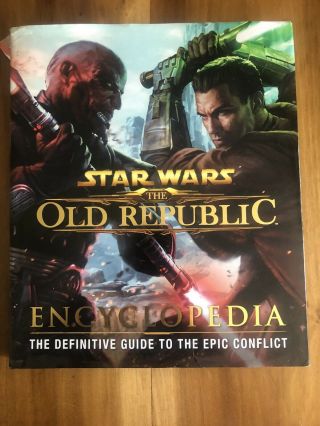 ‼️rare Star Wars The Old Republic Encyclopedia Swtor Jedi - Sith - Mandalorian