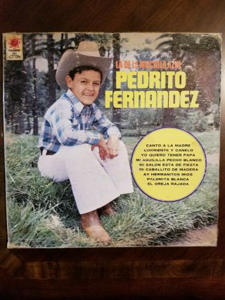 La De La Mochila Azul Pedrito Fernandez,  Clt 7299,  1979 Cbs,  Inc. ,  Rare Record