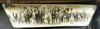 Rare Antique Yard Long Photo - Buffalo Ny F.  O.  P.  10th Annual Convention 1926