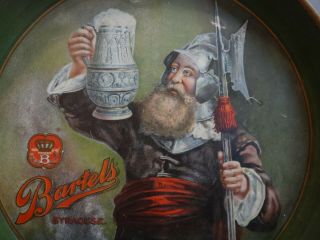 RARE Antique Bartels Beer Tray Syracuse NY 2