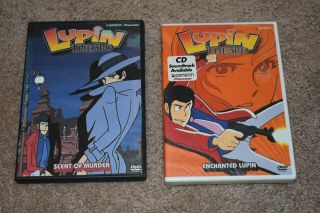 2 Rare Lupin The 3rd Dvds Scent Of Murder And Enchanted Lupin