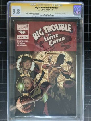 Big Trouble In Little China 1 Hughes Variant Cgc 9.  8 Ssx2 Hughes Powell Rare