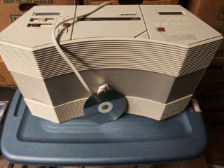 Bose Radio Cd Player Stereo System W/ Remote Model Cd 2000 Vintage Rare
