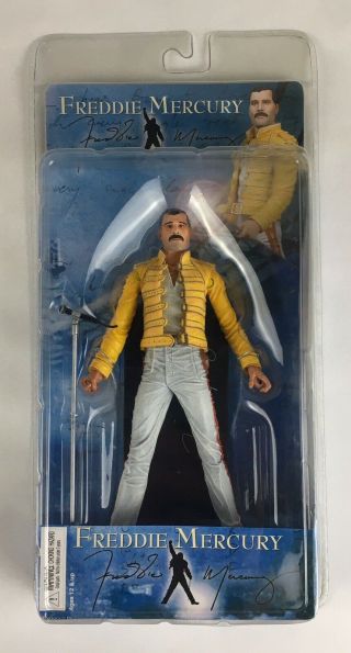 Freddie Mercury (queen) 2006 Neca Wembley 86 Magic Tour Figure - - Rare