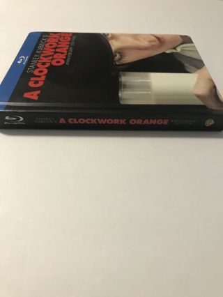 A Clockwork Orange - Blu - Ray - Digibook Book Packaging RARE and OOP Kubrick 3