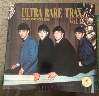 The Beatles " Ultra Rare Trax Vol.  1 " Yellow Vinyl