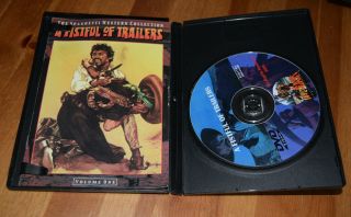 A Fistful Of Trailers DVD Rare OOP Spaghetti Western Trailer Comp Wild East 3