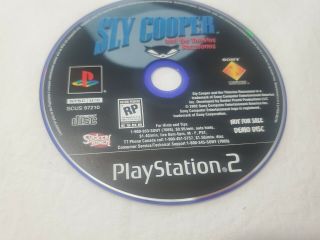 Sly Cooper and the Thievius Raccoonus PlayStation 2 demo disc extremely rare 3