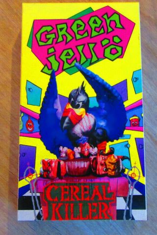 1992 Green Jello Cereal Killer Music Video - Punk Rock Oop Rare Vhs Classic