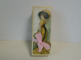 Antique Kibbe Chocolate Advertising Box With Gibson Girl