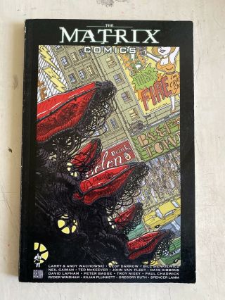 The Matrix Comics Volume 1 Burlyman Entertainment Paperback Softcover Rare
