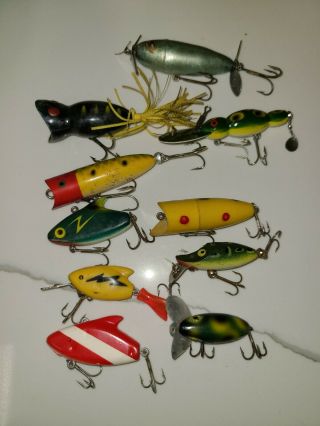 10 Various Lures Atlantic And Unknowns