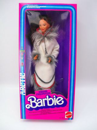 Vintage 1981 Mattel Eskimo Arctic Barbie Doll No.  3898 Dolls Of The World