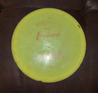 Rare Yellow Innova Ce Leopard Golf Disc Champion Edition 174g
