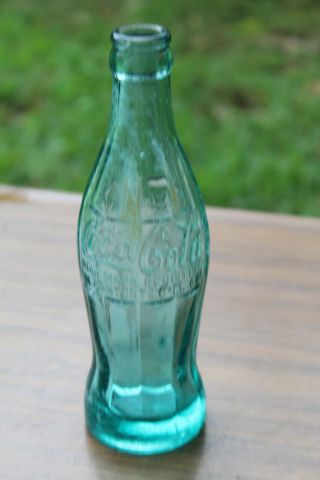 Nov 16 1915 Coca Cola Bottle Fayetteville Tennessee Tenn TN Ice Blue Rare 3