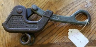Rare Vintage Crescent Tool No.  385 Cable Wire Grip Puller 3/8 - 3/4 10,  000 Lb