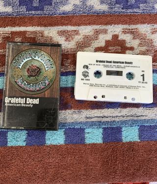 Vintage 1970 The Grateful Dead American Beauty Cassette Tape Rare