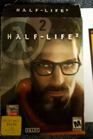 Half - Life 2 Us Big Box Edition Rare Pc 2004