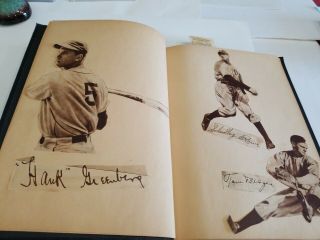 Rare 1935 Detroit Tigers Vs Chicago Cubs World Series Scrapbook Photos,  Articles
