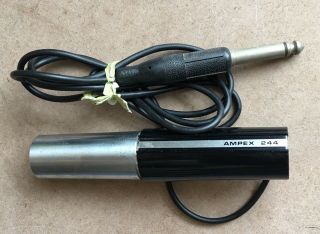 Rare Vintage Ampex Model 244 Microphone