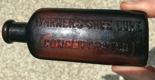Warner’s Safe Cure Concentrated Error Bottle Saee Melbourne Australia Rare