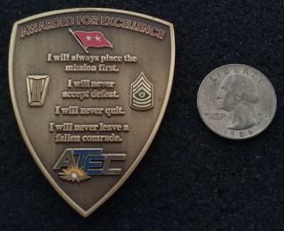 Rare 2 Star General Army Test And Evaluation Command Atec R&d Us Challenge Coin