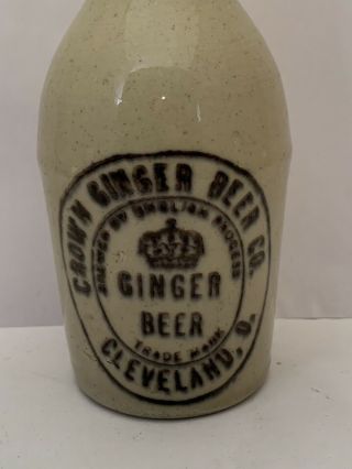Antique Ginger Beer Co.  Stoneware Bottle.  Cleveland Ohio. ,  NO RESREVE. 2