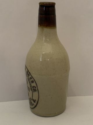 Antique Ginger Beer Co.  Stoneware Bottle.  Cleveland Ohio. ,  NO RESREVE. 3