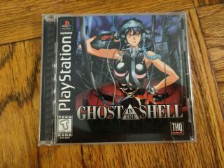 Ps1 Ghost In The Shell (sony Playstation 1) Complete Rare