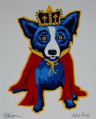 Not Framed Canvas Print Home Decor Wall Art Picture George Rodrigue Blue Dog 7