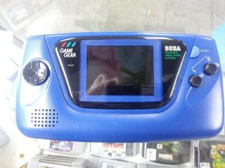 Sega Game Gear - Rare Blue Handheld System,  Re - Capped And