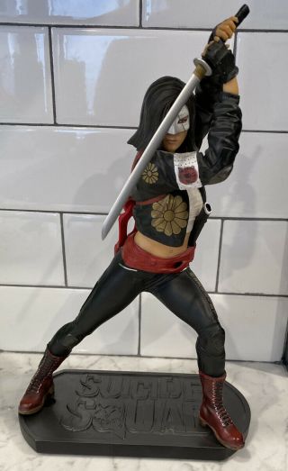 1/6 Dc Comics Suicide Squad Katana Figure Statue Dc Collectibles Oop Rare 12 In