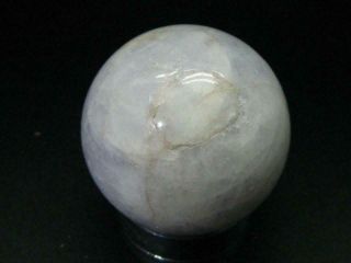 Very Rare Amblygonite Sphere Ball From Brazil - 145 Grams - 1.  7 "