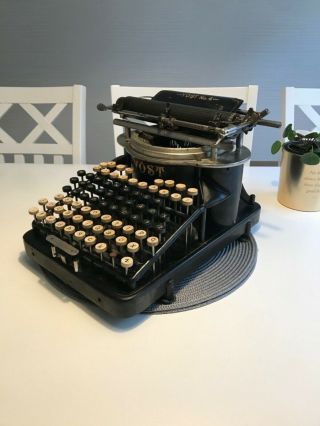 Rare Antique Yost No 4 125 years typewriter Schreibmaschine Máquina de Escrever 3