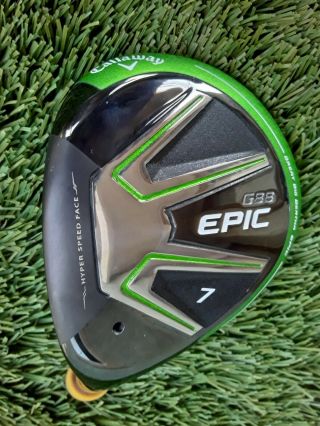 Lh Tour Issue Callaway Gbb Epic 21 7 Wood Head Only - Rare - Left Handed