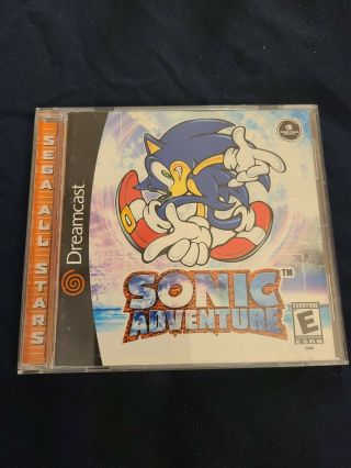 Sonic Adventure (sega Dreamcast) Cib Complete Rare