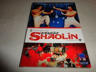 Invincible Shaolin (dvd) Shaw Brothers Film Slipcover Rare Region 1 Release
