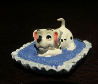 Rare Disney Tiny Kingdom Penny 101 Dalmations Ceramic Porcelain Figure Statue