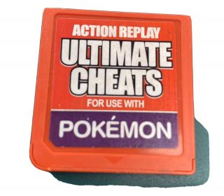 Rare Action Replay Ultimate Cheats For Pokemon Diamond Pearl Platinum Ds/dslite