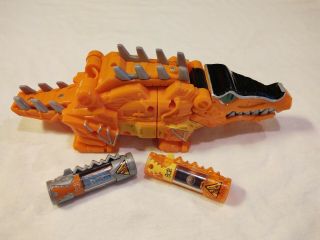 Power Rangers Dino Charge Deinosuchus Zord Charger With Holder Rare